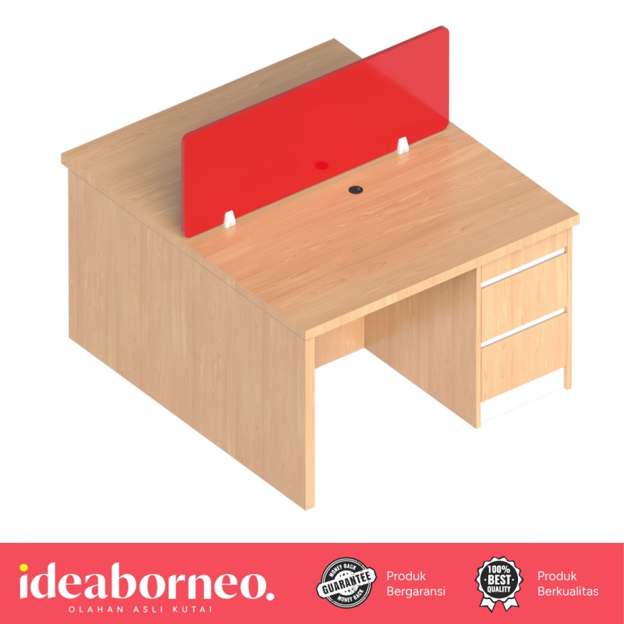 Meja Workstation KUMALA KWSR02