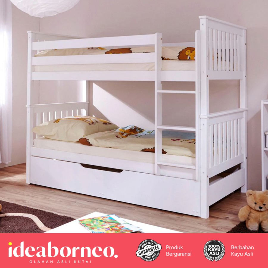 Ranjang Tingkat BOLITA  BK1442 - Ranjang Bawah (Colour)