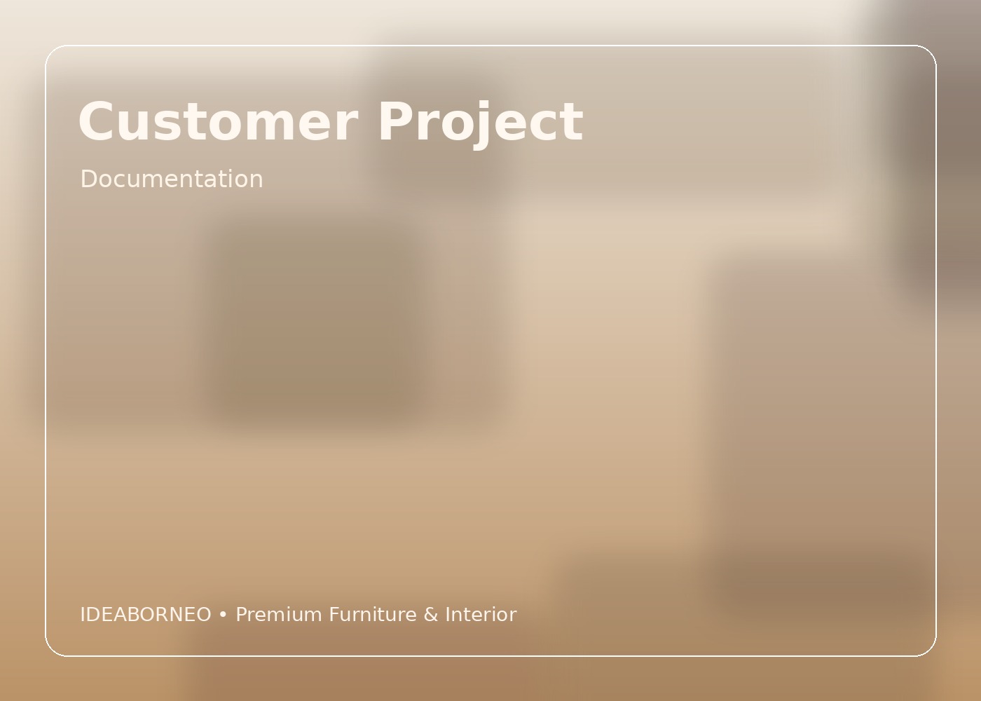 Dokumentasi Serah Terima Customer