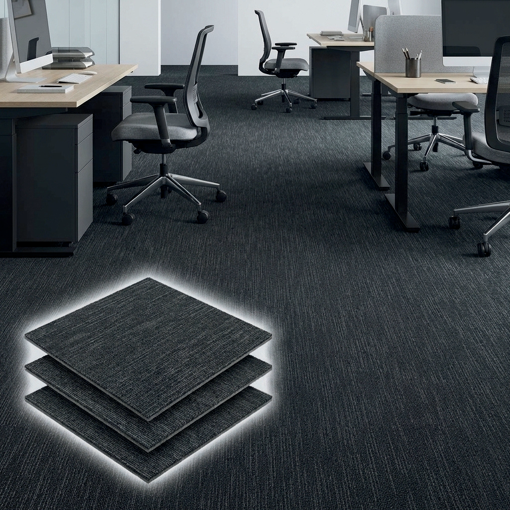 Midnight Charcoal Stripe MCS010