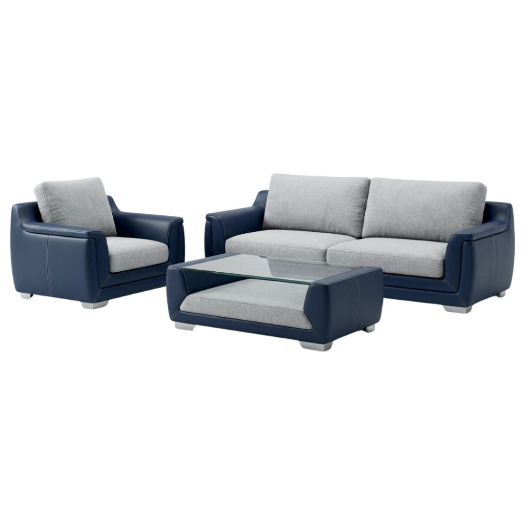 Navy Glass Lounge NGL322