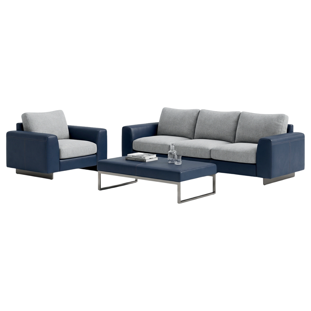 Navy Sectional Bench NSB323