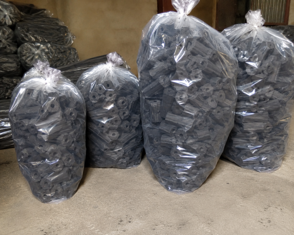 Hexagonal BBQ Charcoal from IDEABORNEO, an Indonesian biomass supplier for B2B wholesale and export buyers