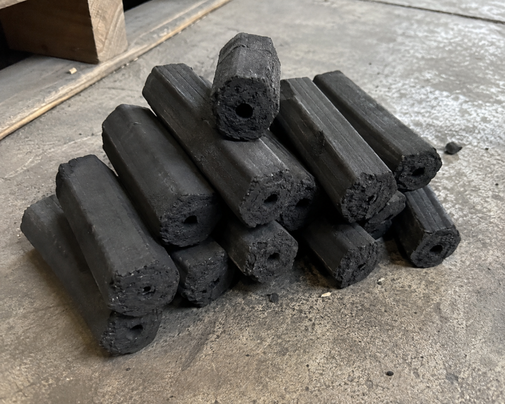 Hexagonal BBQ Charcoal from IDEABORNEO, an Indonesian biomass supplier for B2B wholesale and export buyers