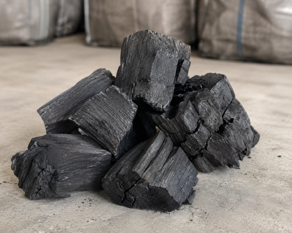 Mixed Hardwood Charcoal from IDEABORNEO, an Indonesian biomass supplier for B2B wholesale and export buyers
